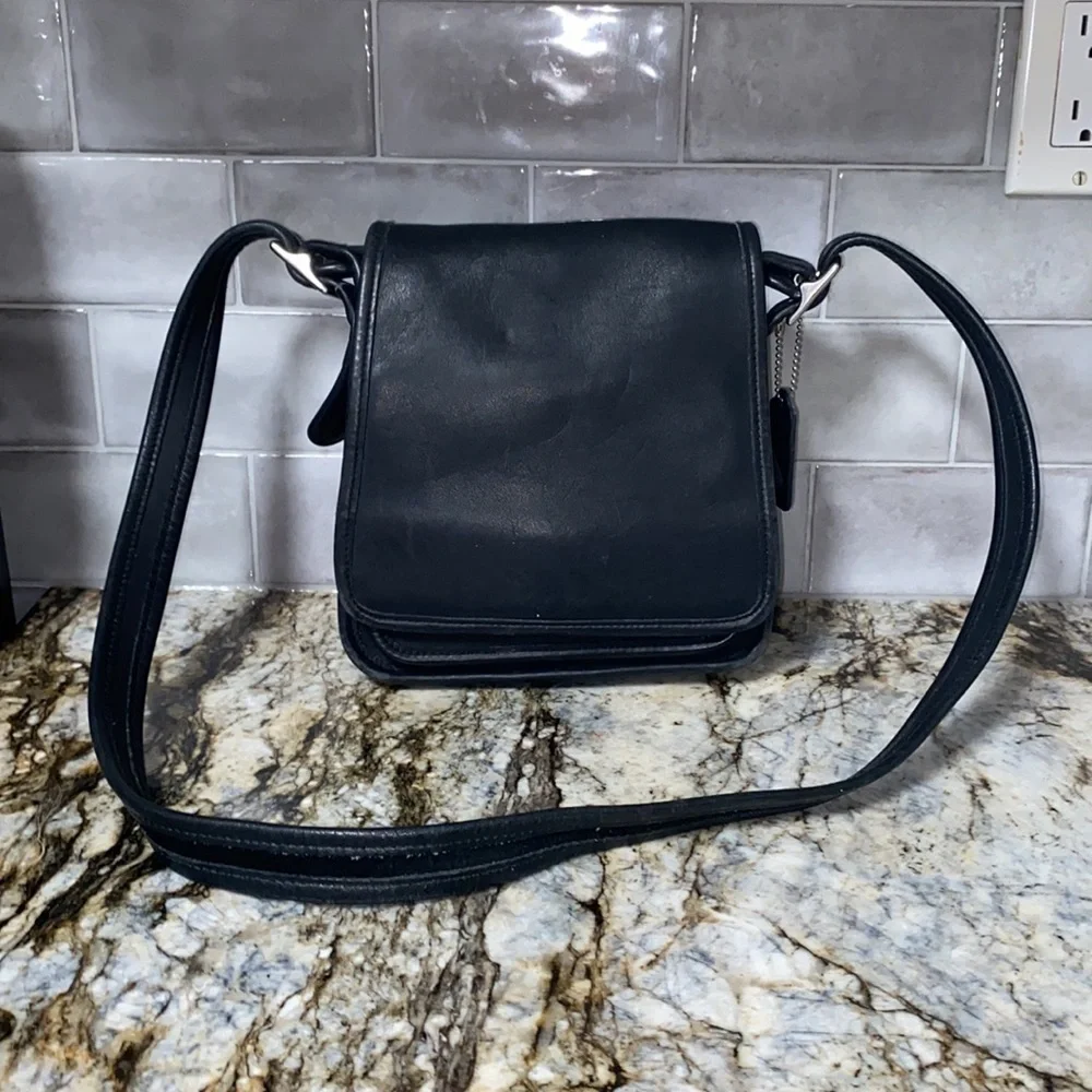 Coach Vintage Leather Legacy Studio Flap Bag 9145